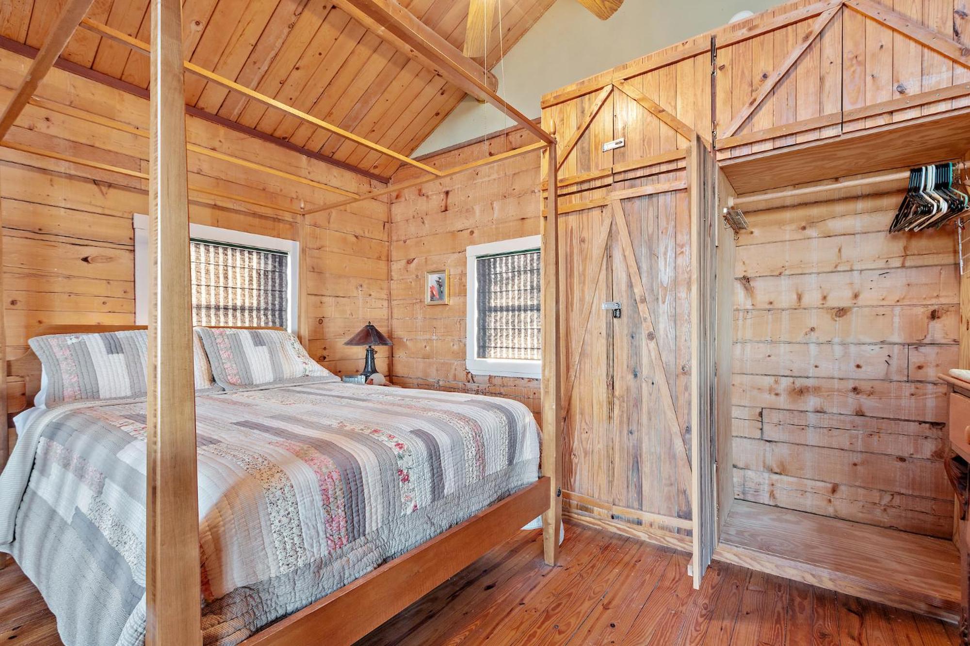 Mighty Oak Log Cabin Fredericksburg Esterno foto